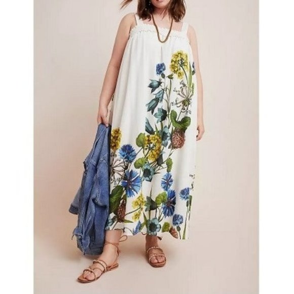 Anthropologie Dresses & Skirts - New Maeve Beaujardin Floral Maxi Dress